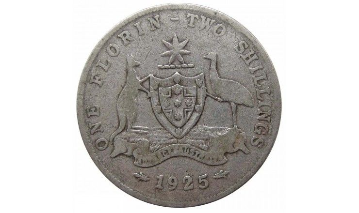 Австралия 2 шиллинга (флорин) 1925 г.