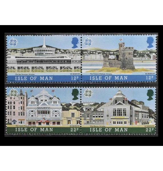 Остров Мэн 1987 г. "Европа: Современная архитектура"