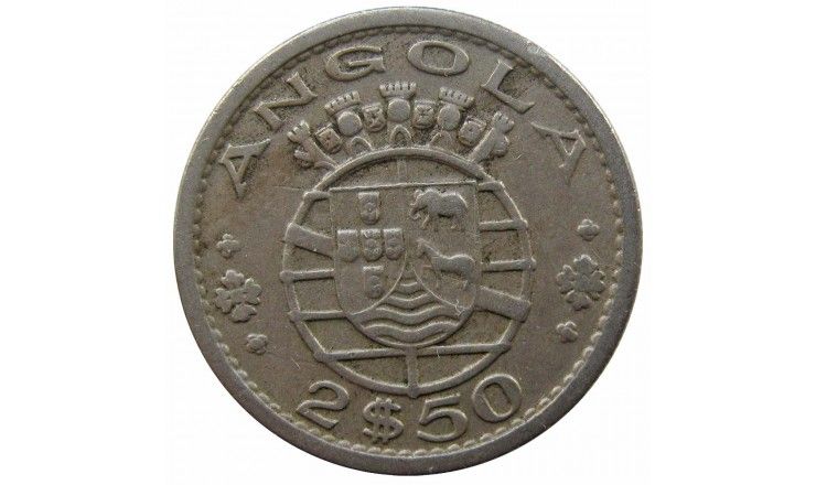 Ангола 2,5 эскудо 1967 г.
