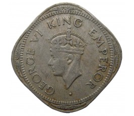 Индия 2 анны 1947 г. Индия 2 анны 1947 г.