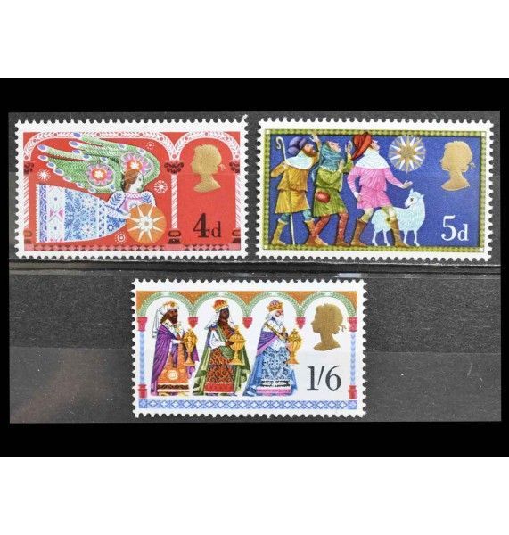 Великобритания 1969 г. "Рождество: Библейские персонажи"