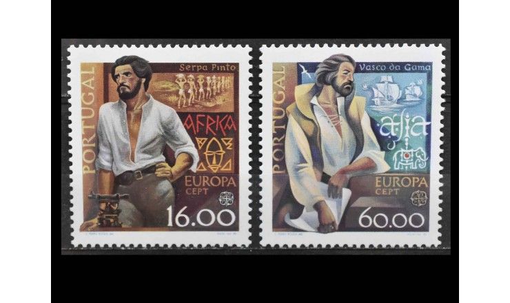 Португалия 1980 г. "Европа : Известные люди"