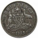 Австралия 3 пенса 1925 г.