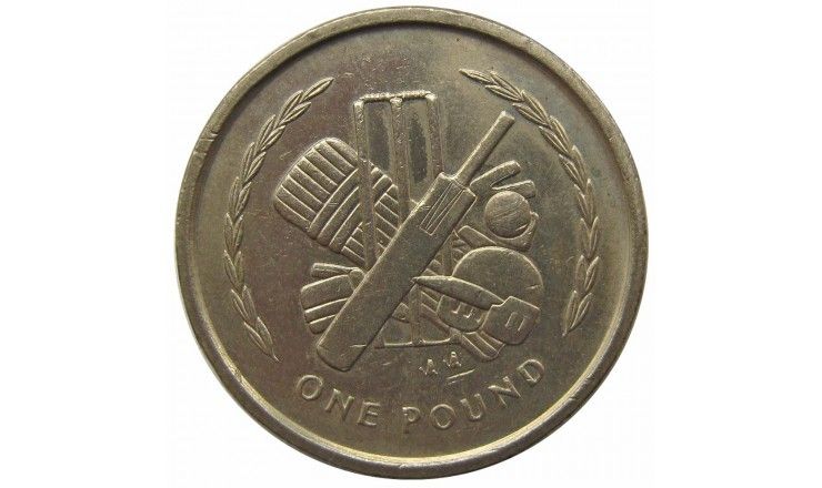 Остров Мэн 1 фунт 1997 г. AA
