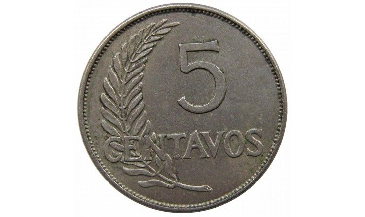 Перу 5 сентаво 1934 г.