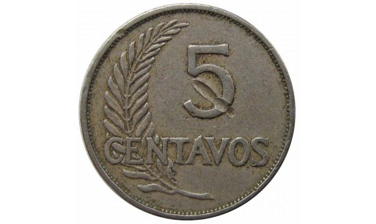 Перу 5 сентаво 1939 г. Перу 5 сентаво 1939 г.