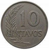 Перу 10 сентаво 1941 г.