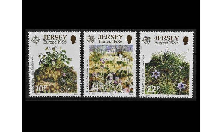 Джерси 1986 г. "Европа: Защита окружающей среды"