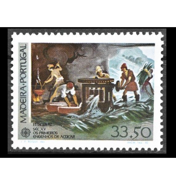 Мадейра 1982 г. "Европа: Исторические события"