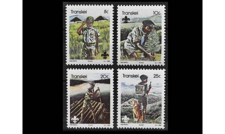 Транскей 1982 г. "75-летие скаутинга"