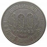 ЦАР 100 франков 1985 г.