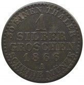 Пруссия 1 грош 1866 г. A