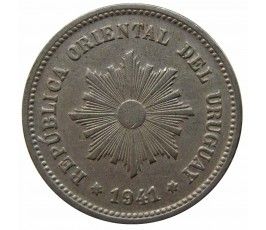 Уругвай 5 сентесимо 1941 г. Уругвай 5 сентесимо 1941 г.