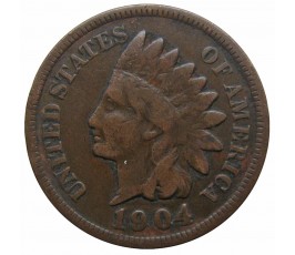 США 1 цент 1904 г. США 1 цент 1904 г.