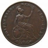 Великобритания 1 фартинг 1858 г.
