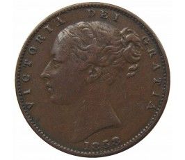 Великобритания 1 фартинг 1858 г.
