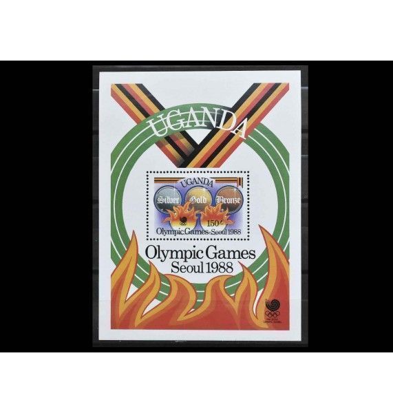 Уганда 1988 г. "Летние Олимпийские игры 1988 г, Сеул"