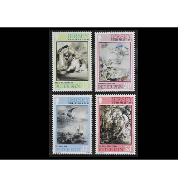 Джерси 1991 г. "Иллюстрации Эдмунда Блампиеда - Питер Пэн"