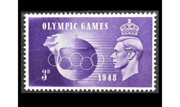 Великобритания 1948 г. "Летние Олимпийские игры 1948 г. в Лондоне"