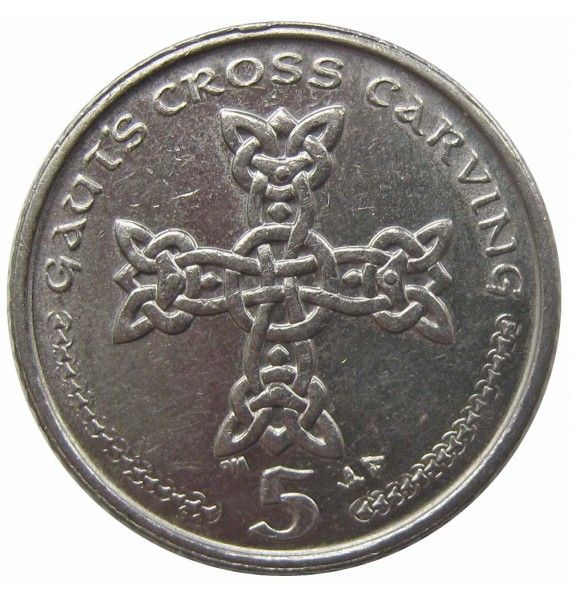 Остров Мэн 5 пенсов 2003 г. AD