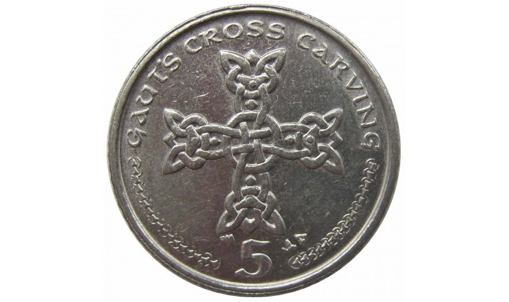 Остров Мэн 5 пенсов 2003 г. AD