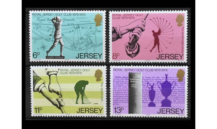 Джерси 1978 г. "Столетие Королевского гольф-клуба Джерси"