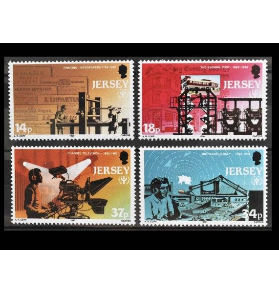 Джерси 1990 г. "СМИ Джерси"