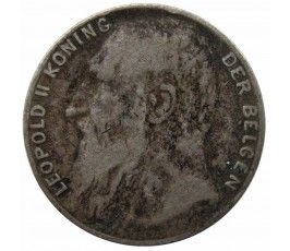 Бельгия 50 сантимов 1901 г. (Der Belgen)