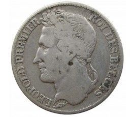 Бельгия 1 франк 1844 г.