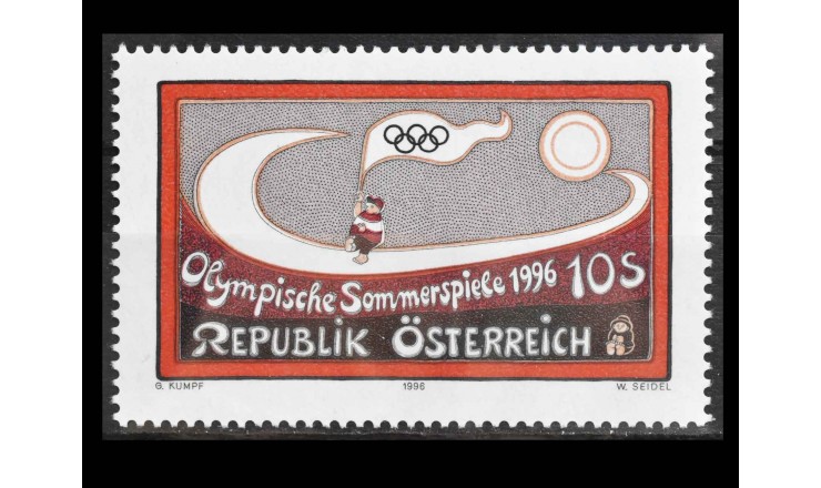 Австрия 1996 г. "Летние Олимпийские игры, Атланта"