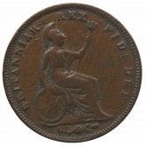 Великобритания 1/3 фартинга 1827 г.