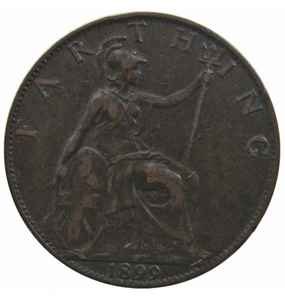 Великобритания 1 фартинг 1899 г.