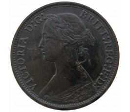 Великобритания 1 фартинг 1868 г.
