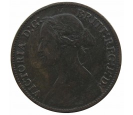 Великобритания 1 фартинг 1865 г.