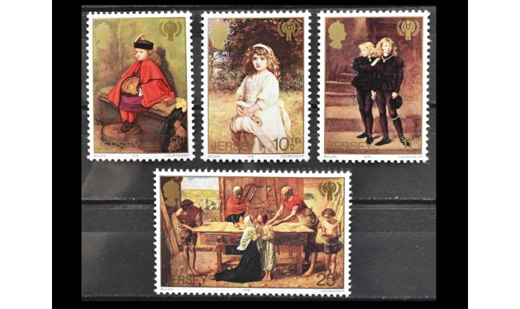 Джерси 1979 г. "150-летие со дня рождения сэра Джона Милле"