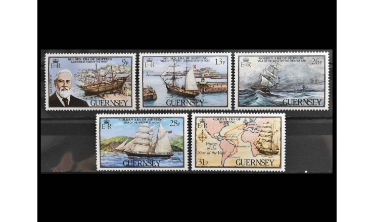 Гернси 1983 г. "Золотой век мореплавания"