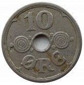 Дания 10 эре 1926 г.