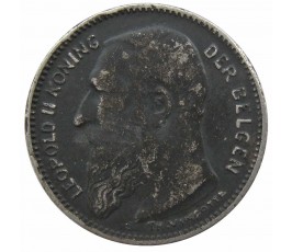 Бельгия 50 сантимов 1909 г. (Der Belgen)