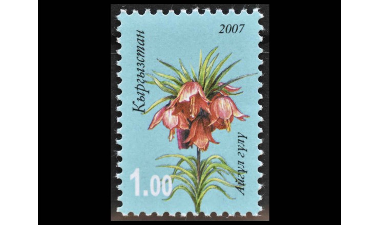 Киргизия 2007 г. "Флора Кыргызстана - Айгуль"