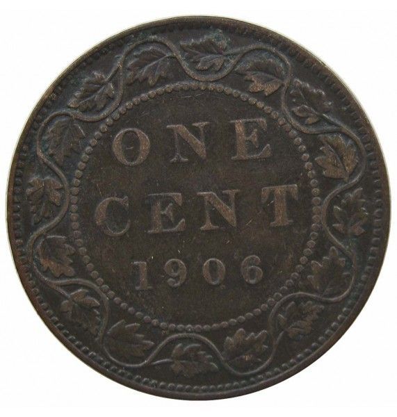 Канада 1 цент 1906 г.