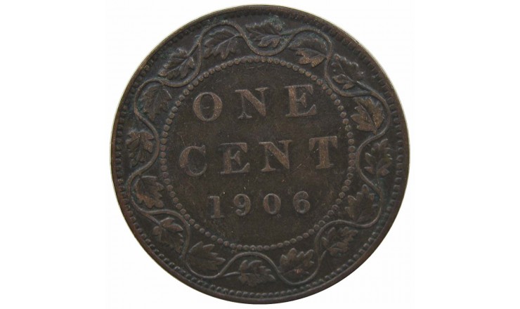 Канада 1 цент 1906 г.