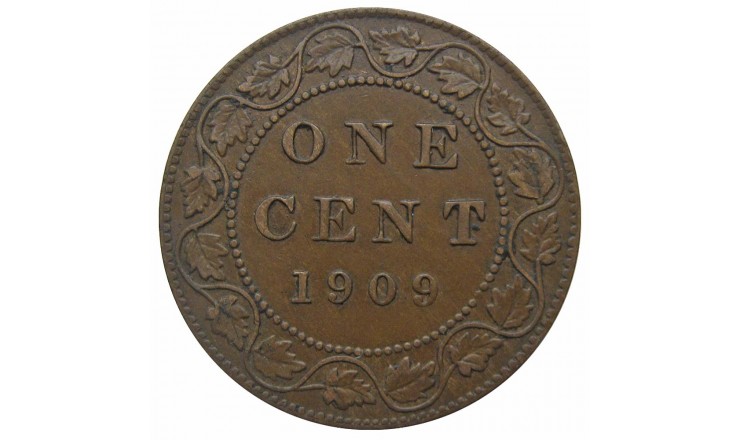 Канада 1 цент 1909 г.