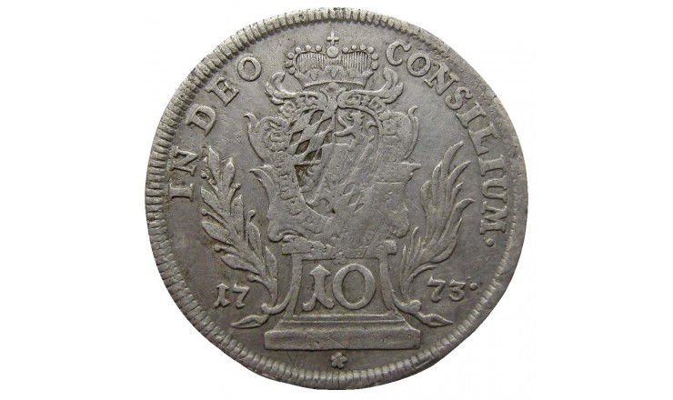 Бавария 10 крейцеров 1773 г.