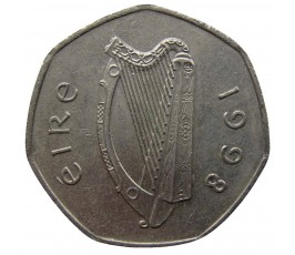 Ирландия 50 пенсов 1998 г.