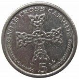 Остров Мэн 5 пенсов 2001 г. AA