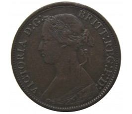 Великобритания 1 фартинг 1866 г.