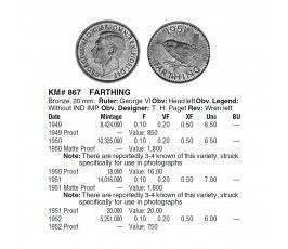 Великобритания 1 фартинг 1952 г. Великобритания 1 фартинг 1952 г.