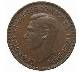 Великобритания 1 фартинг 1950 г. Великобритания 1 фартинг 1950 г.