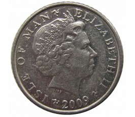 Остров Мэн 5 пенсов 2009 г. AA