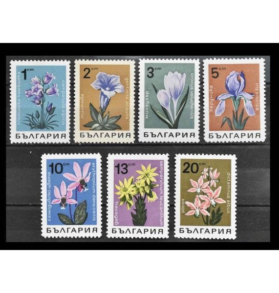 Болгария 1968 г. "Цветы"